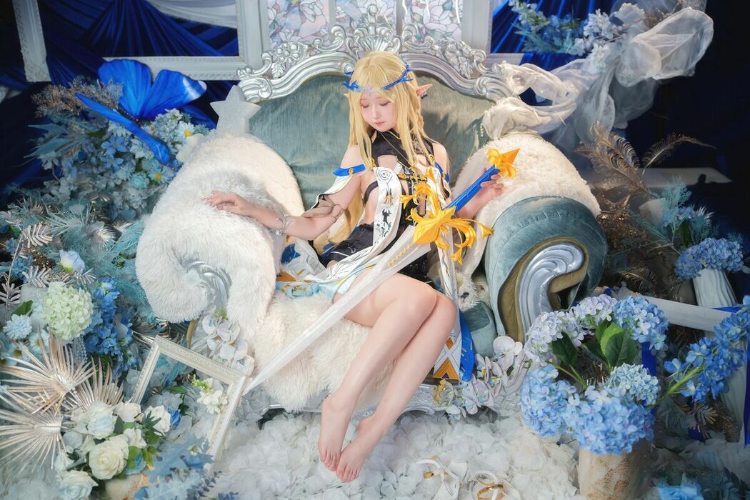 Coser@Seele麦麦 – 鸣潮 菲比And卡提希娅-蓝色花海物语 Part01 (49P)