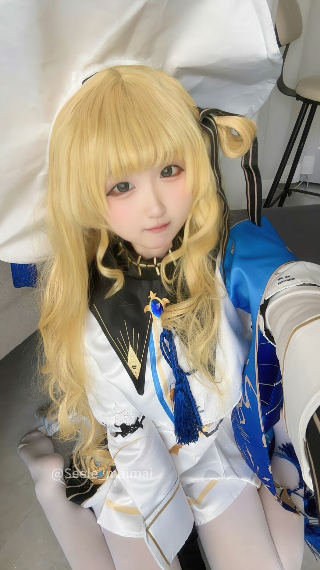 Coser@Seele麦麦 – 鸣潮 菲比And卡提希娅-蓝色花海物语 Part02 (49P)