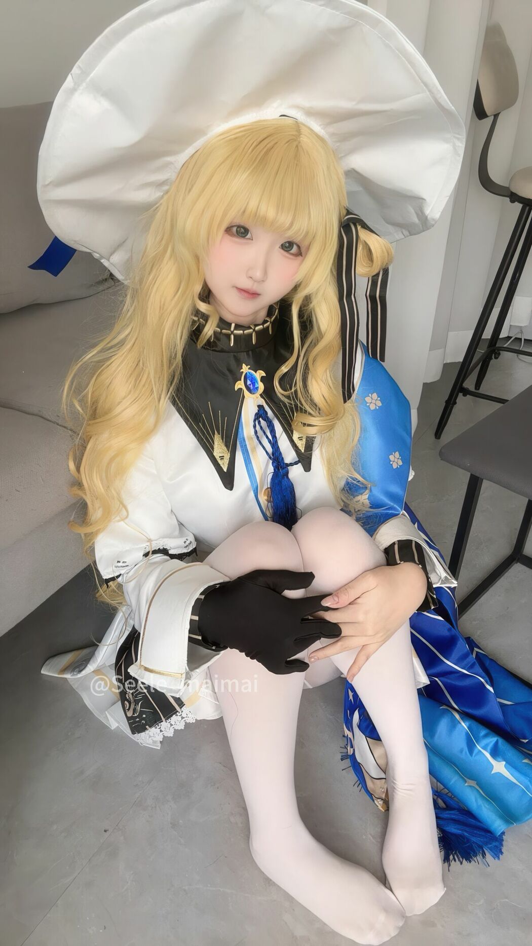 Coser@Seele麦麦 – 鸣潮 菲比And卡提希娅-蓝色花海物语 Part02 (49P)