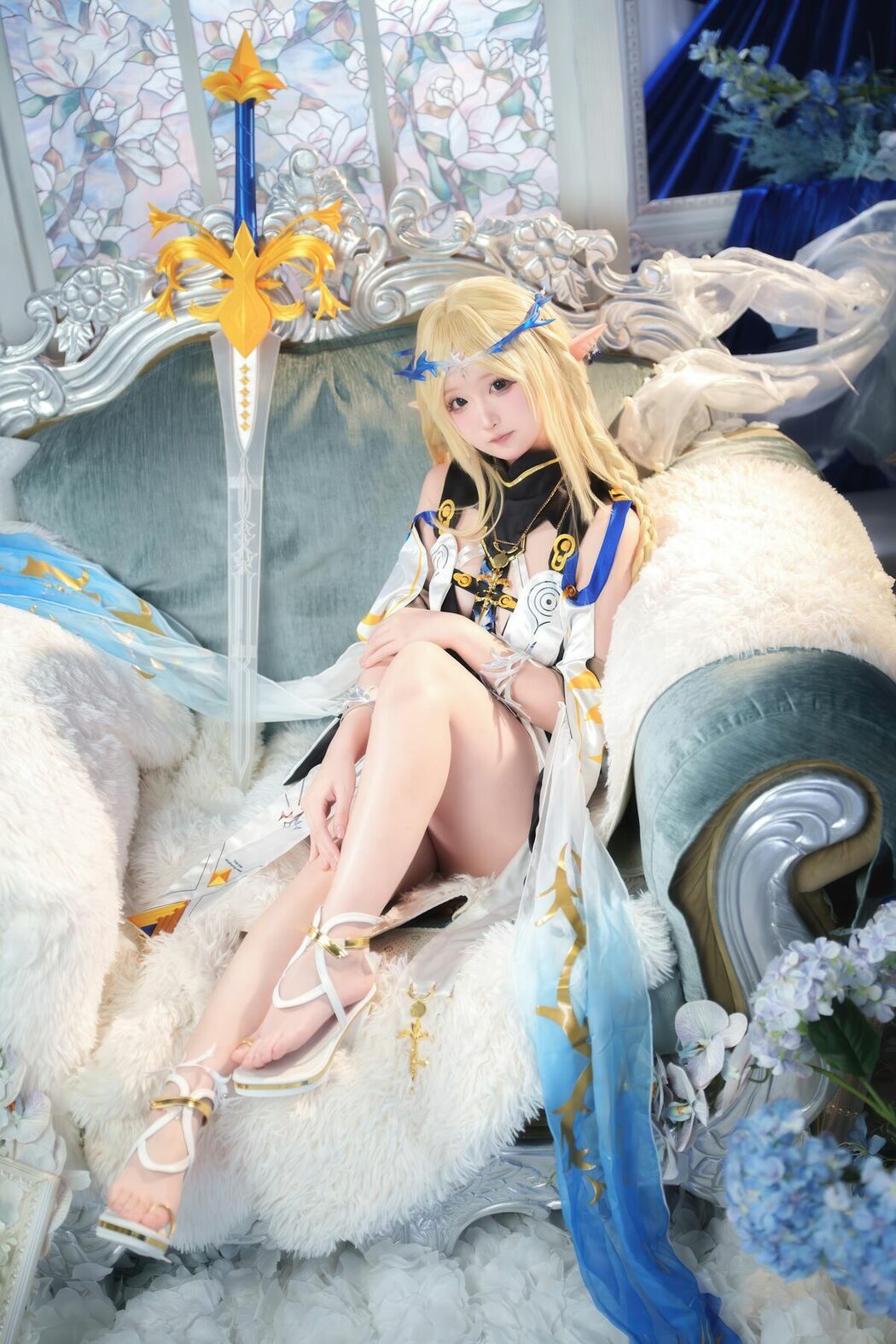 Coser@Seele麦麦 – 鸣潮 菲比And卡提希娅-蓝色花海物语 Part02 (49P)