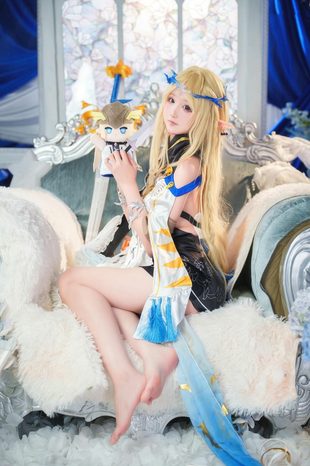 Coser@Seele麦麦 – 鸣潮 菲比And卡提希娅-蓝色花海物语 Part01 (49P)