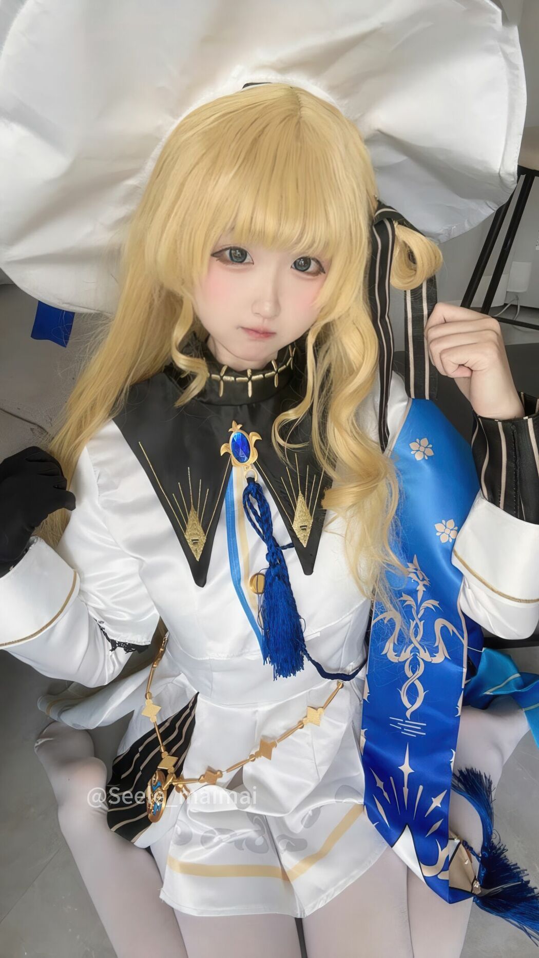 Coser@Seele麦麦 – 鸣潮 菲比And卡提希娅-蓝色花海物语 Part02 (49P)