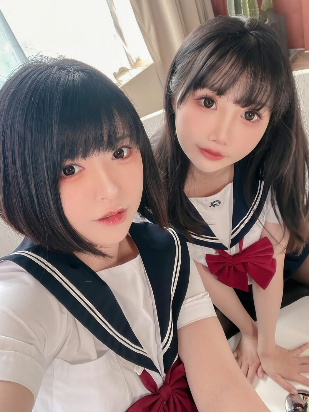 Coser@面饼仙儿 And 半半子 – 少女幻想の刻 (80P)