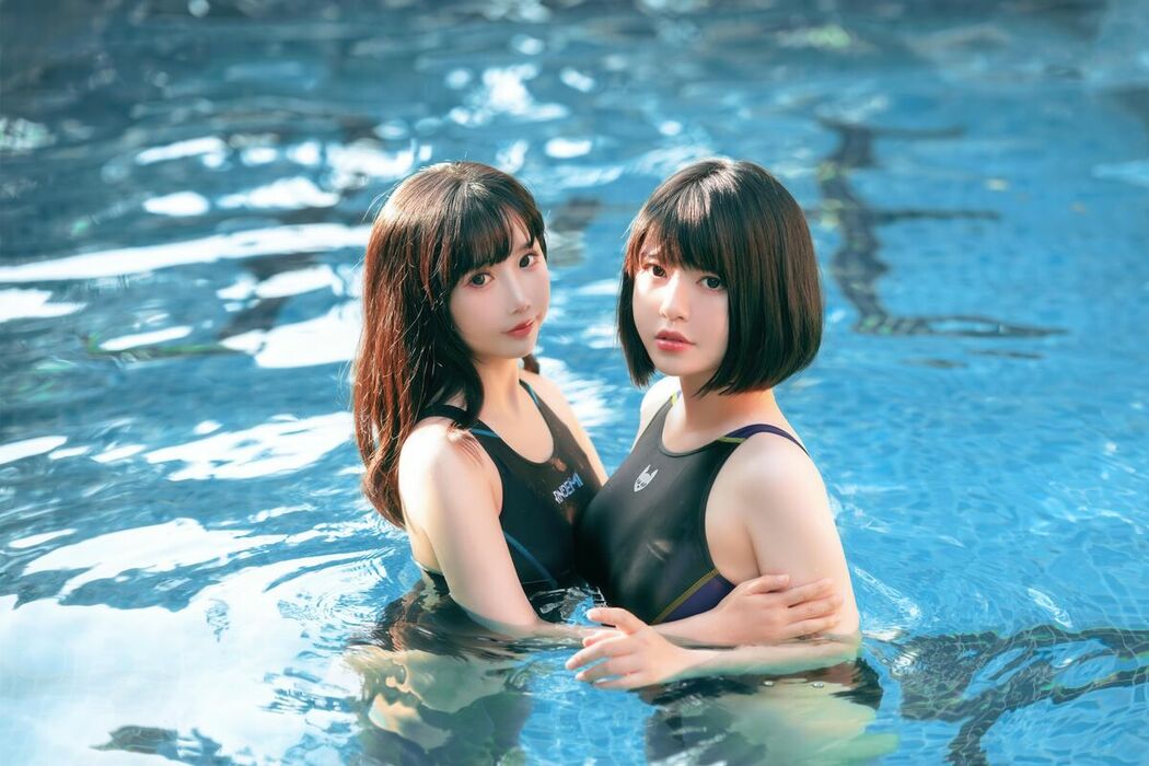Coser@面饼仙儿 And 半半子 – 少女幻想の刻 (80P)