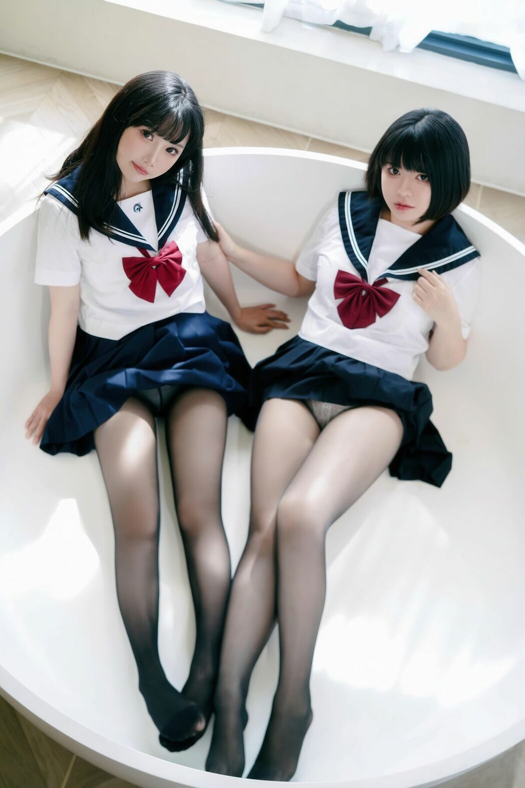 Coser@面饼仙儿 And 半半子 – 少女幻想の刻 (80P)