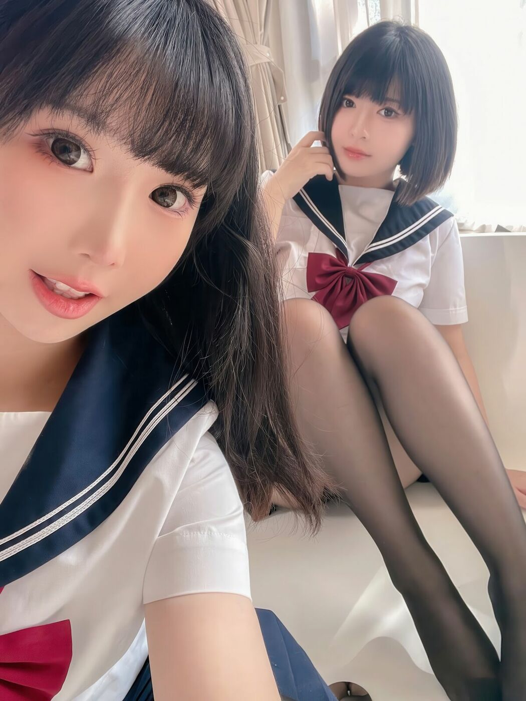 Coser@面饼仙儿 And 半半子 – 少女幻想の刻 (80P)