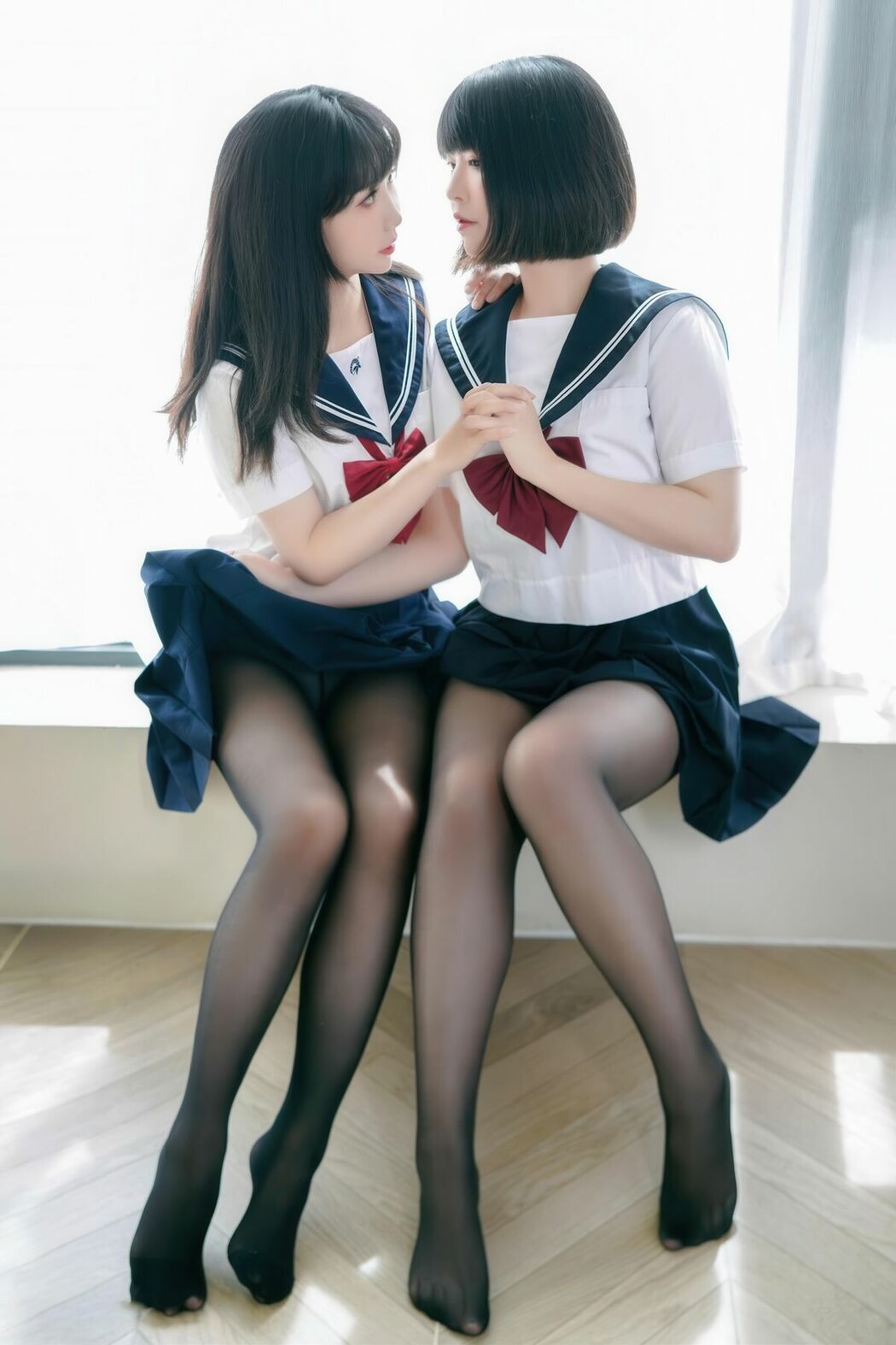 Coser@面饼仙儿 And 半半子 – 少女幻想の刻 (80P)
