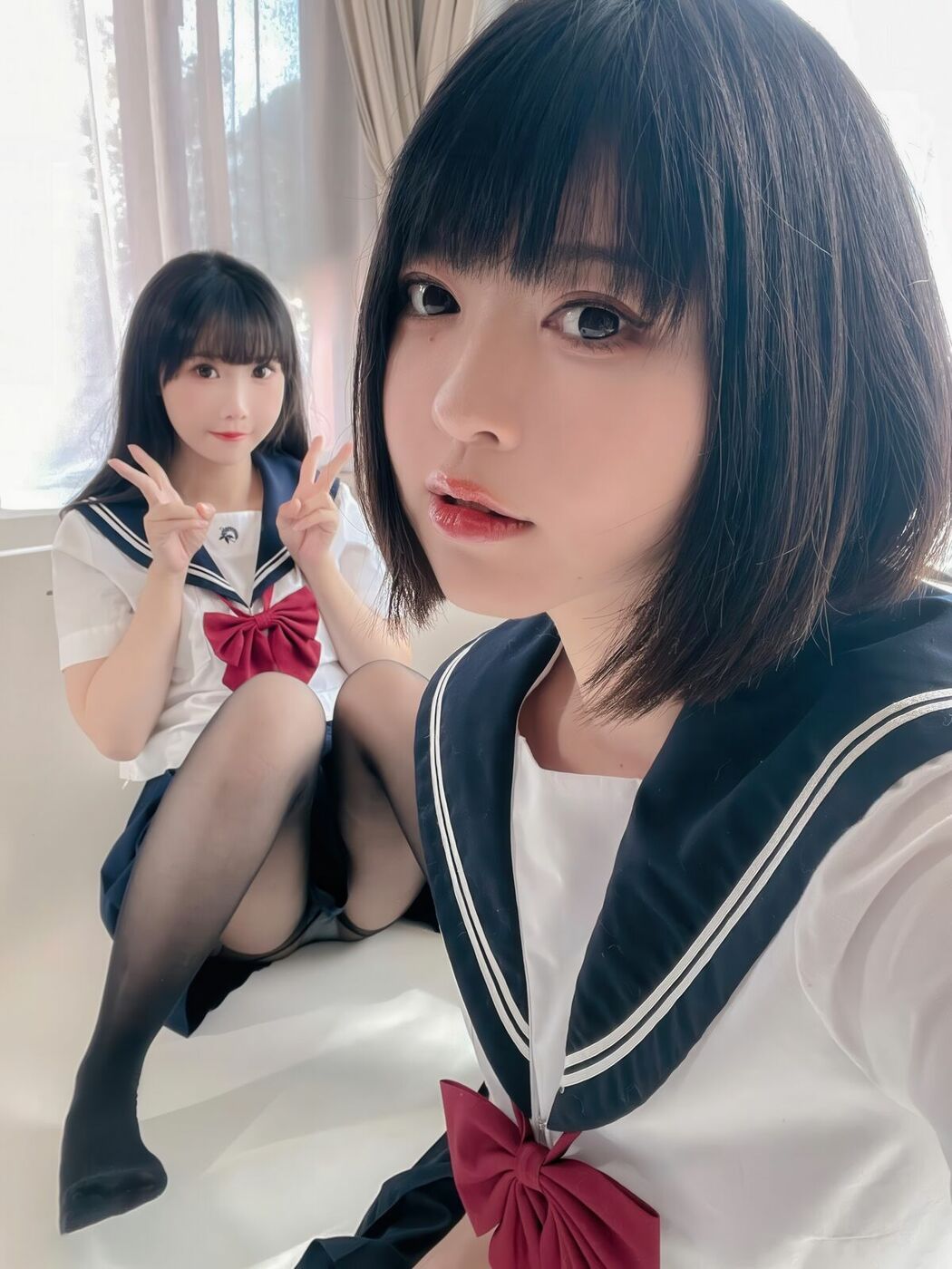 Coser@面饼仙儿 And 半半子 – 少女幻想の刻 (80P)