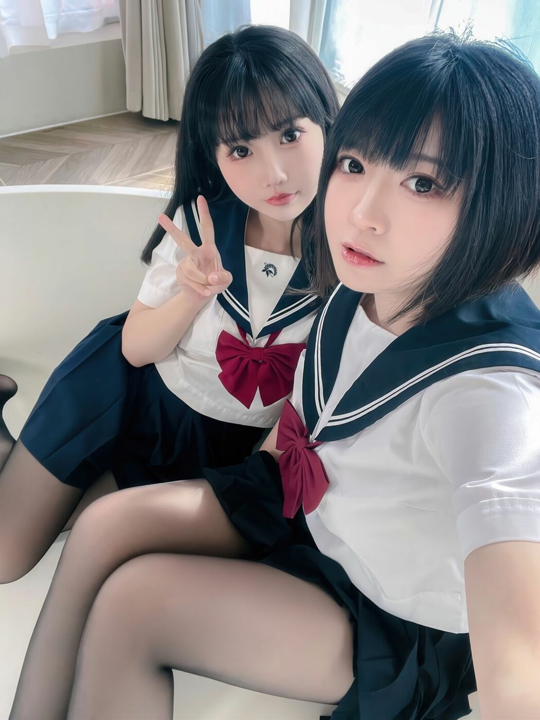 Coser@面饼仙儿 And 半半子 – 少女幻想の刻 (80P)