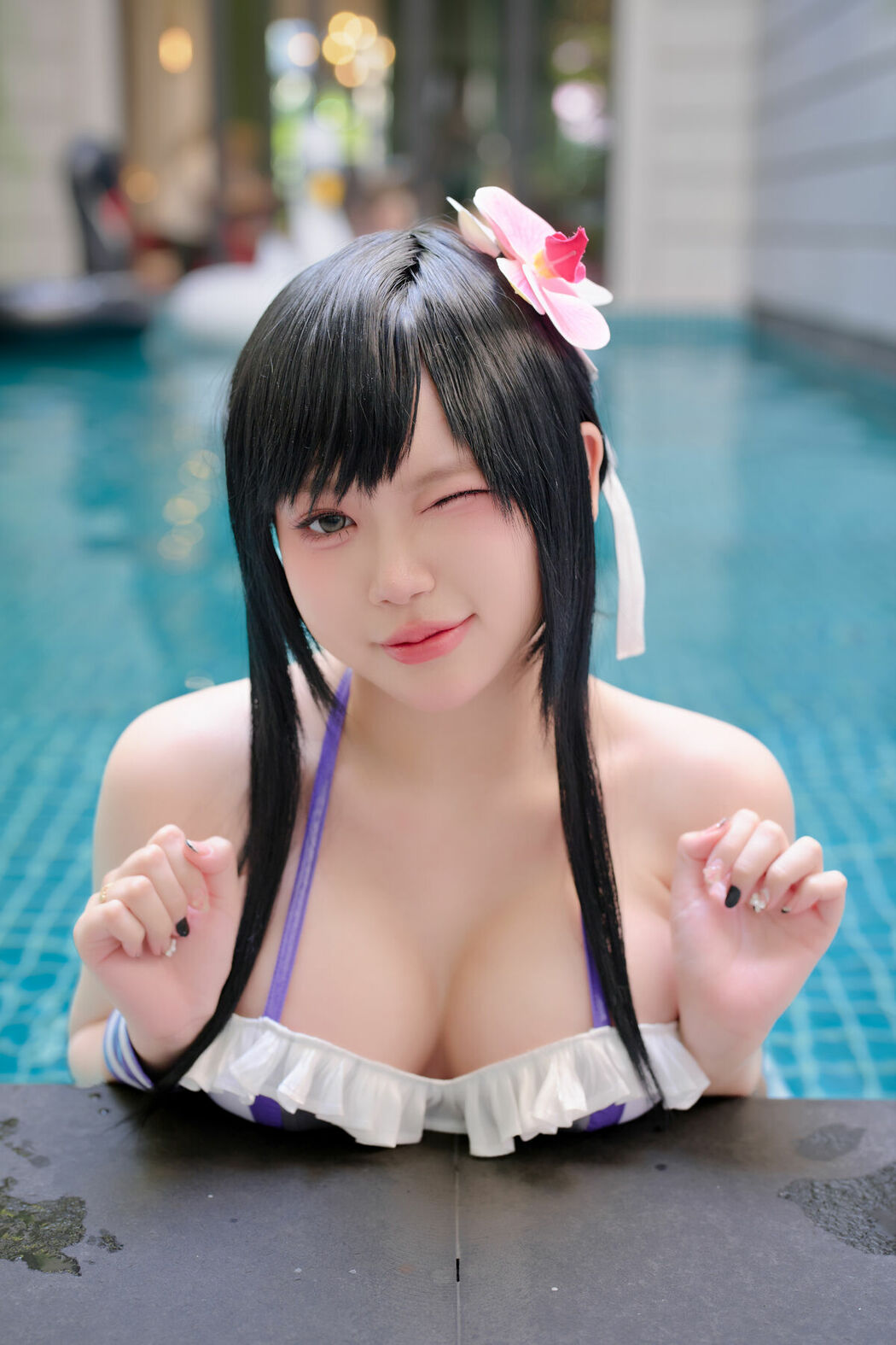 Coser@ZinieQ – Tifa Swimsuit FF VII (39P – 7V)