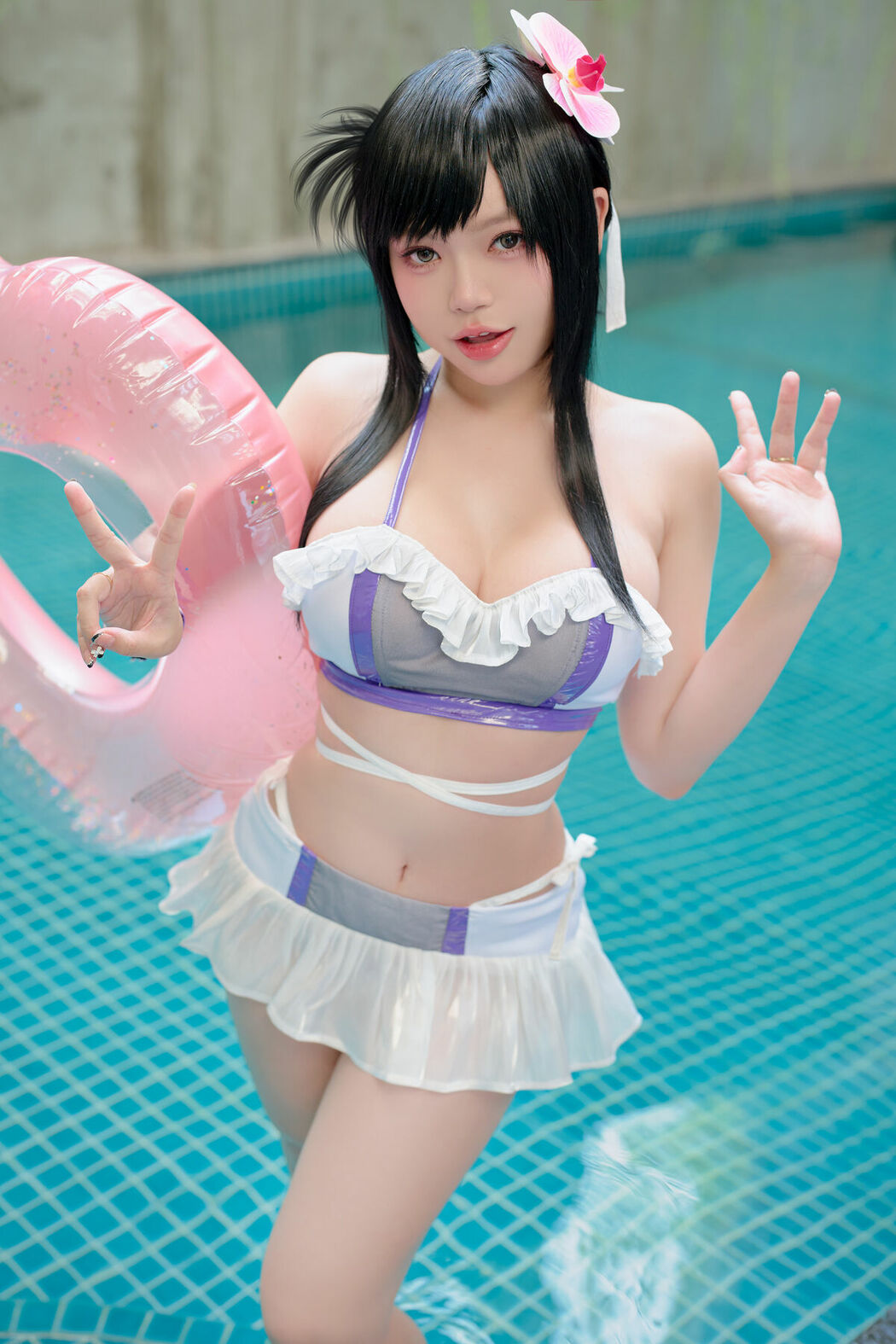 Coser@ZinieQ – Tifa Swimsuit FF VII (39P – 7V)