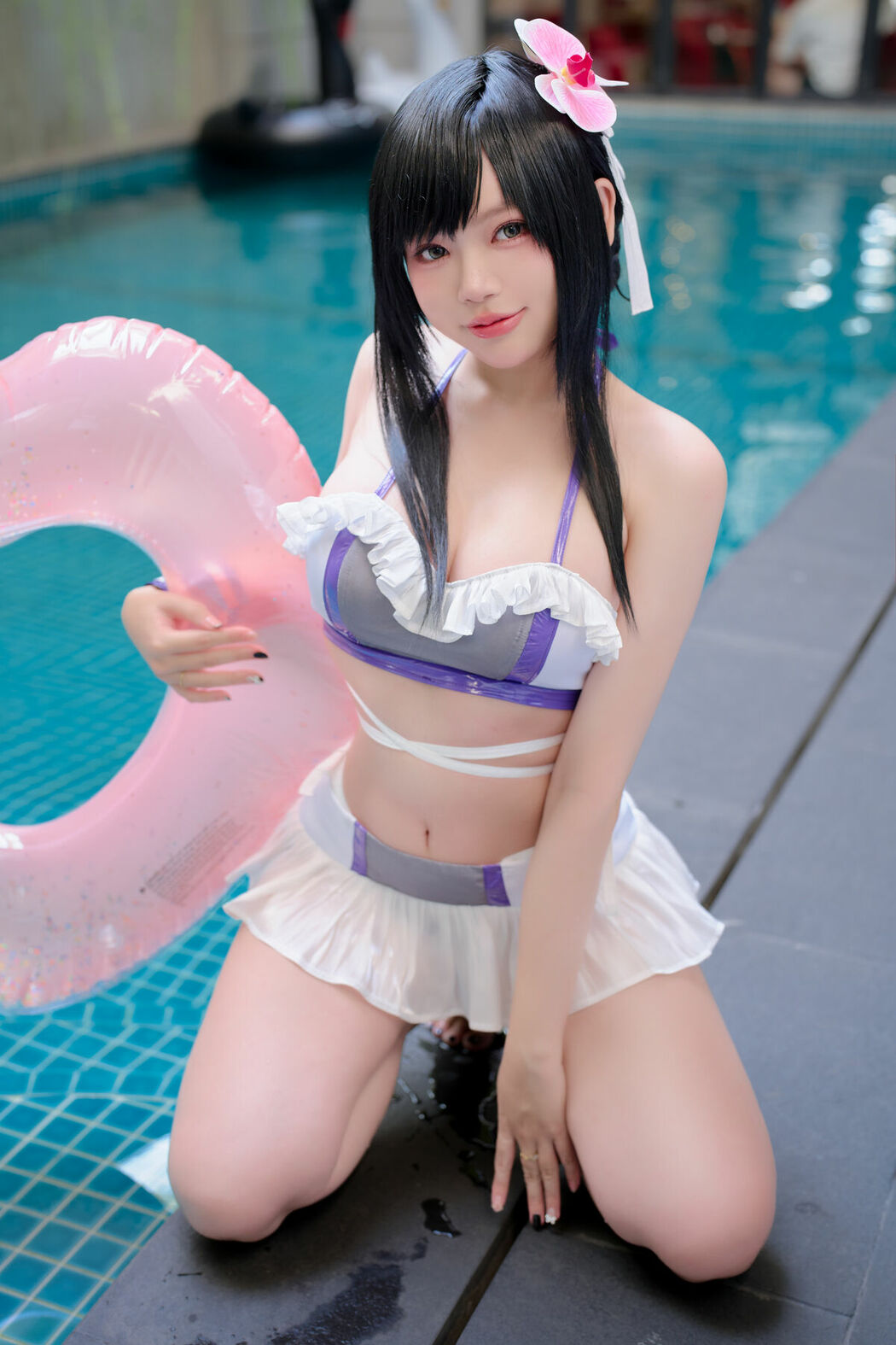 Coser@ZinieQ – Tifa Swimsuit FF VII (39P – 7V)