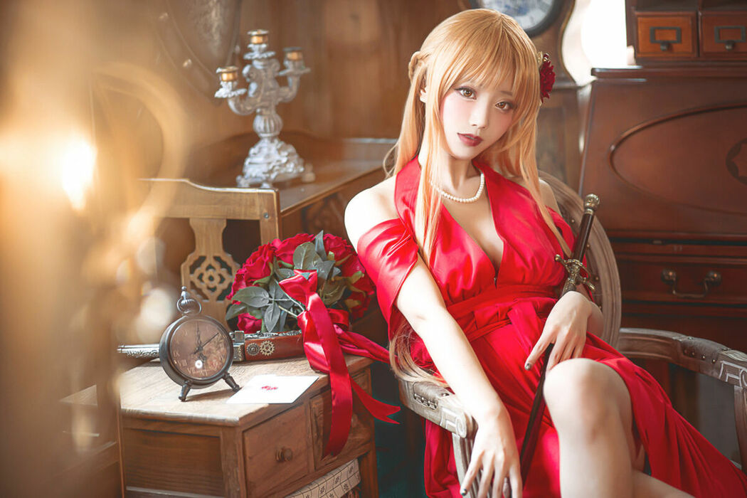 Coser@切切Celia – 刀剑神域 亚丝娜礼服 (29P)