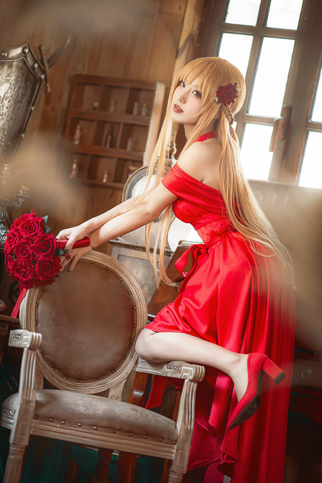 Coser@切切Celia – 刀剑神域 亚丝娜礼服 (29P)