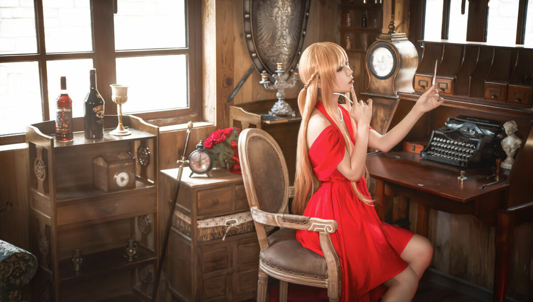 Coser@切切Celia – 刀剑神域 亚丝娜礼服 (29P)