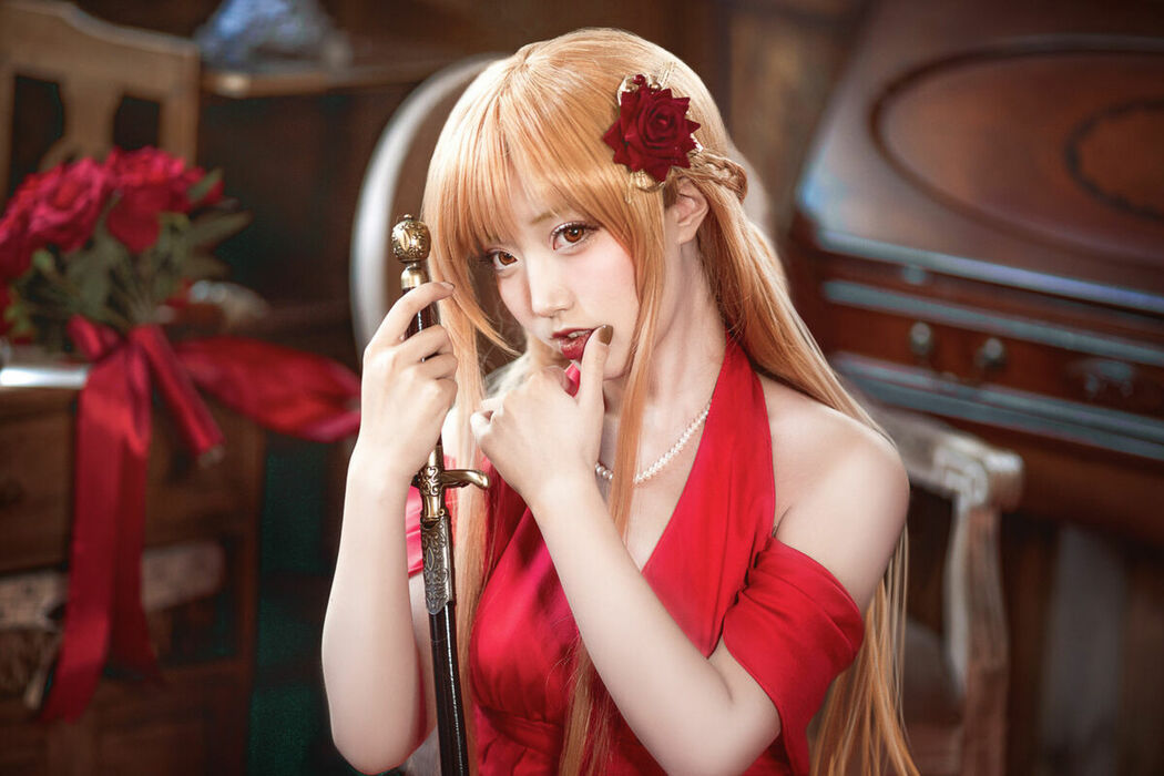 Coser@切切Celia – 刀剑神域 亚丝娜礼服 (29P)