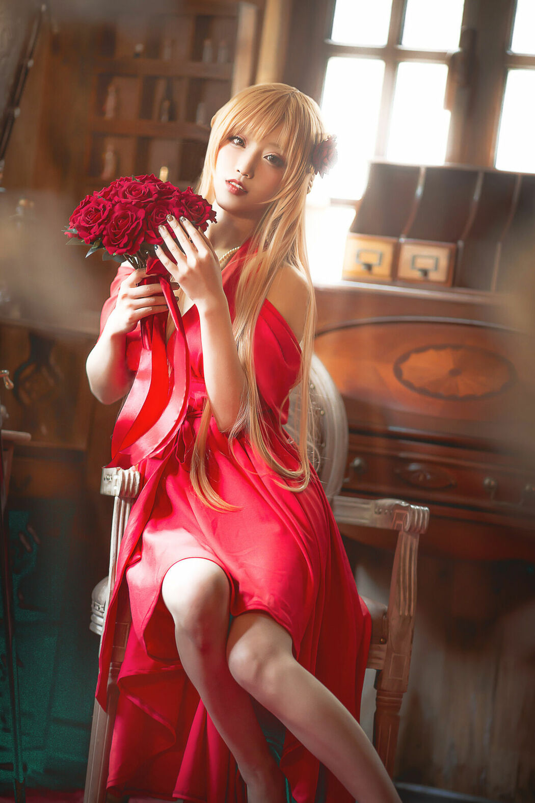 Coser@切切Celia – 刀剑神域 亚丝娜礼服 (29P)