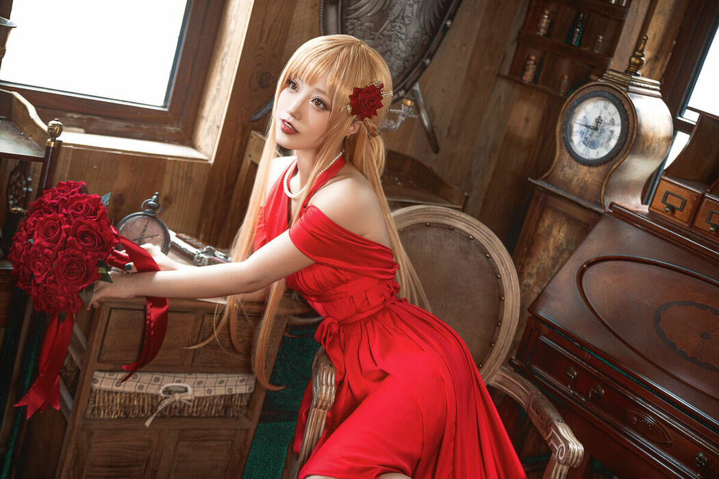 Coser@切切Celia – 刀剑神域 亚丝娜礼服 (29P)