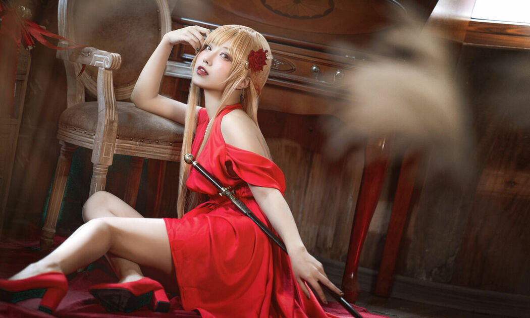 Coser@切切Celia – 刀剑神域 亚丝娜礼服 (29P)