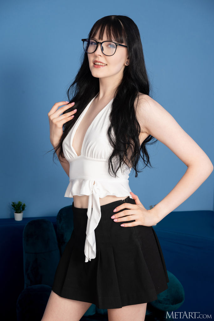 Amelia Riven Teases With Temptation As She Strips Away The Shy, Revealing Panty-clad Desires Cover Photo