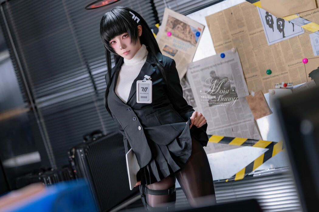 Coser@黏黏团子兔 – 2026年02月作品 碧蓝档案-调月莉音 Part01 (48P – 2V)