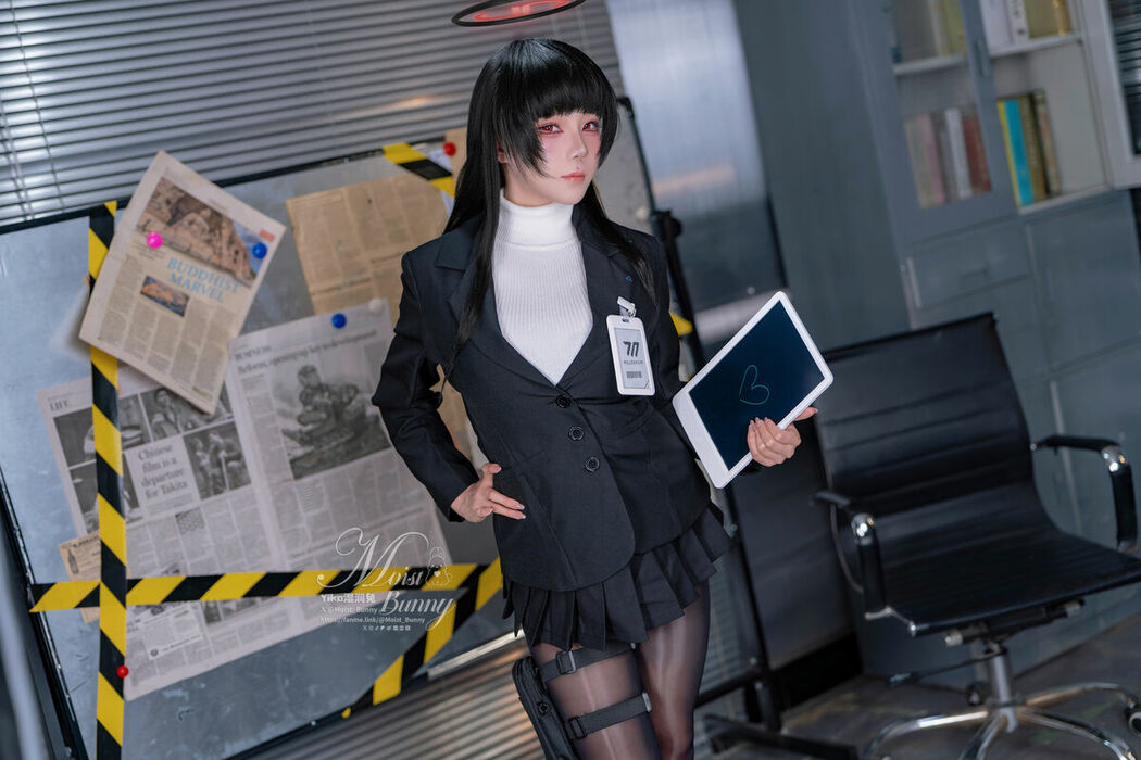 Coser@黏黏团子兔 – 2026年02月作品 碧蓝档案-调月莉音 Part01 (48P – 2V)