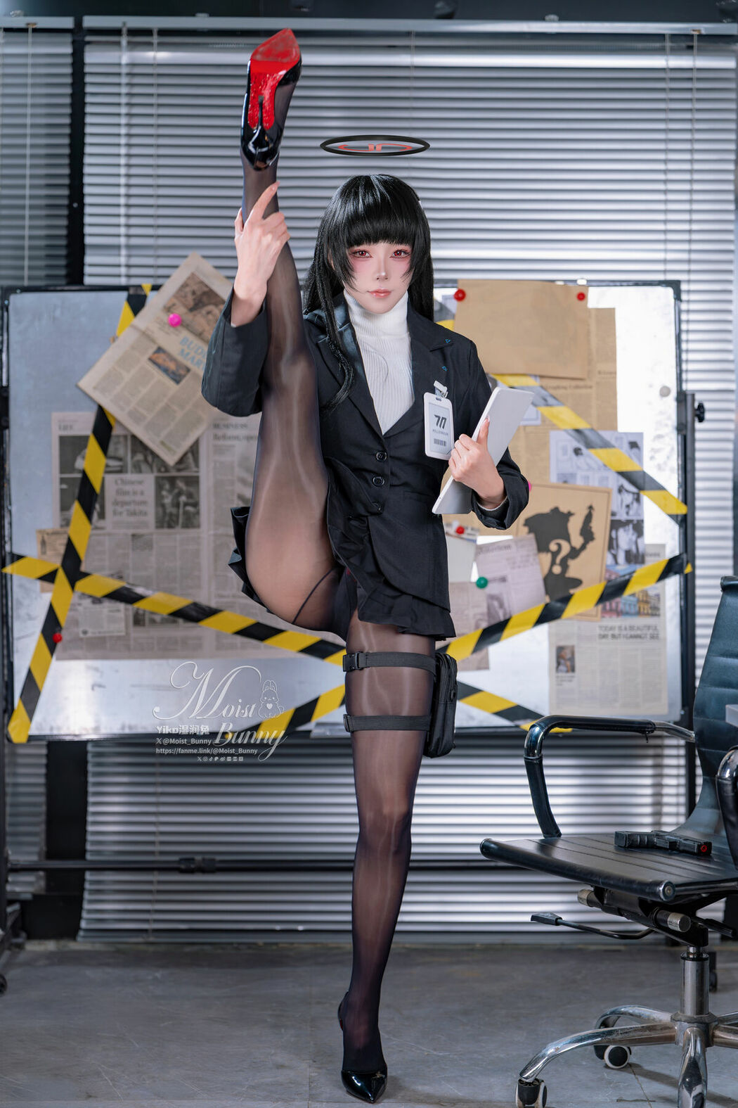 Coser@黏黏团子兔 – 2026年02月作品 碧蓝档案-调月莉音 Part02 (48P)