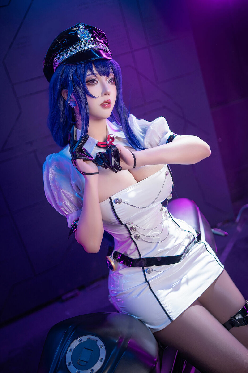 Coser@菌烨tako – 原神 雷电将军赛车 (13P)