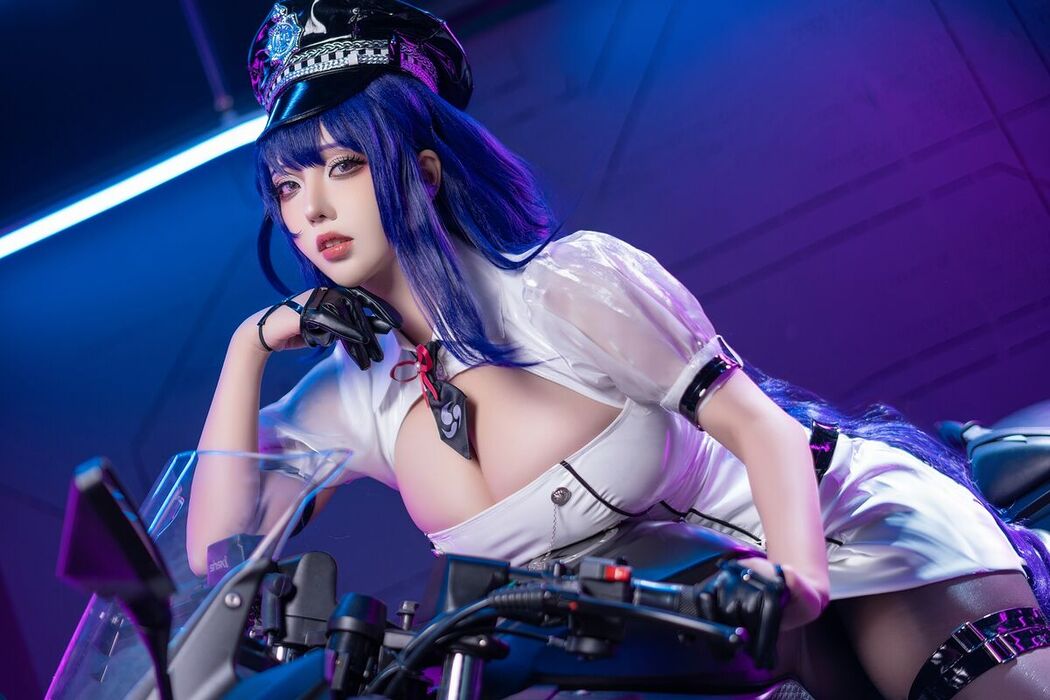 Coser@菌烨tako – 原神 雷电将军赛车 (13P)