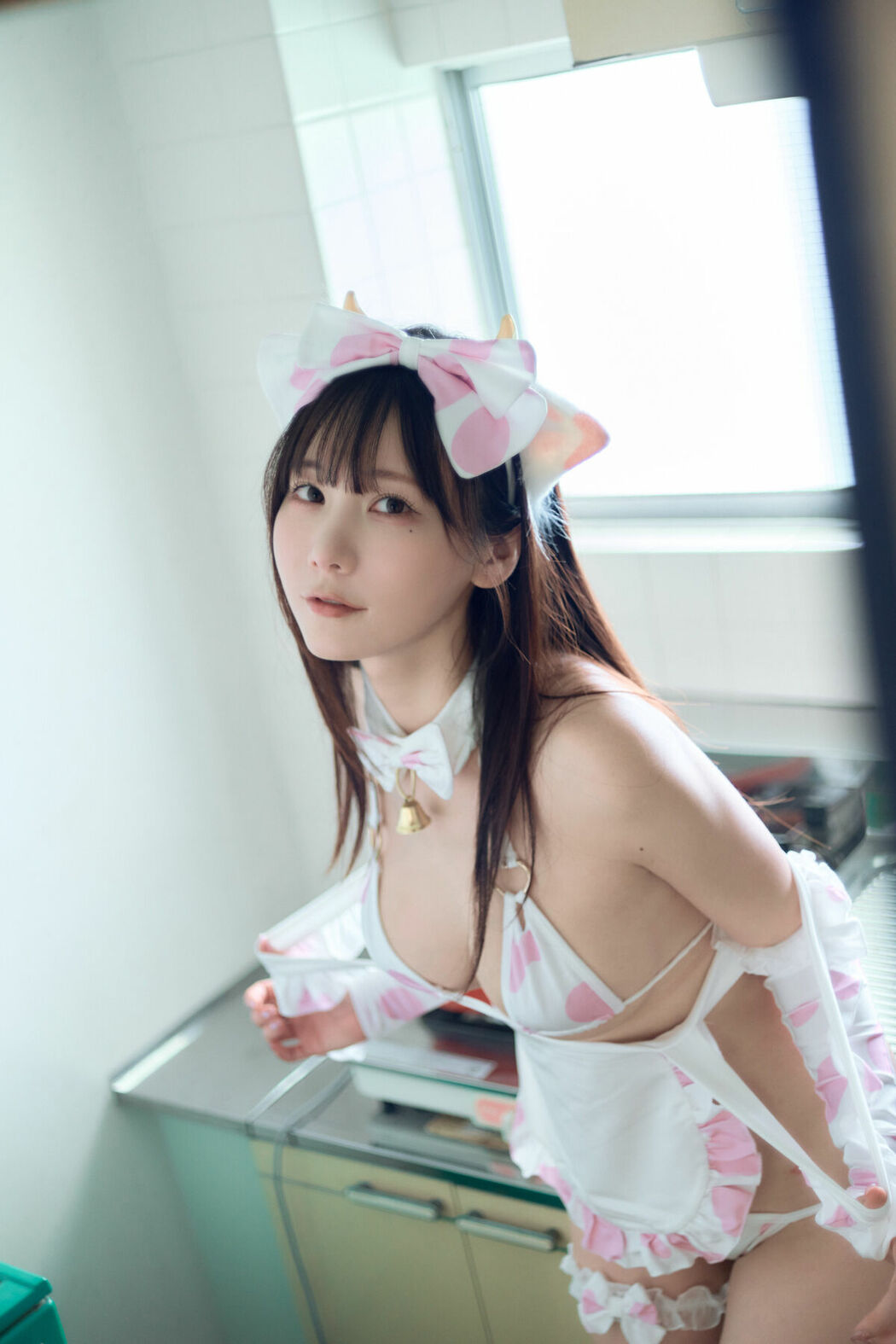 Coser@けん研 けんけん – ミルク先生の特別授業写真集 Milk Senseis Special Lesson Photo Collection Part01 (67P)