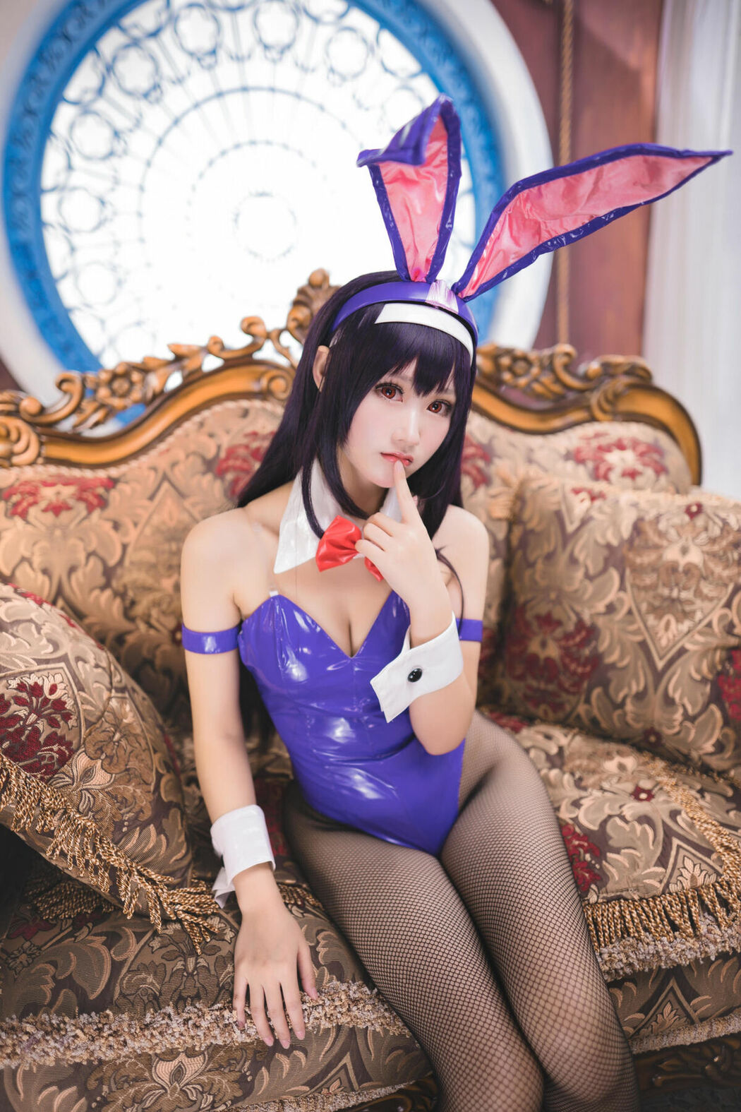 Coser@羽生三未 – 霞之丘诗羽兔女郎 (38P)