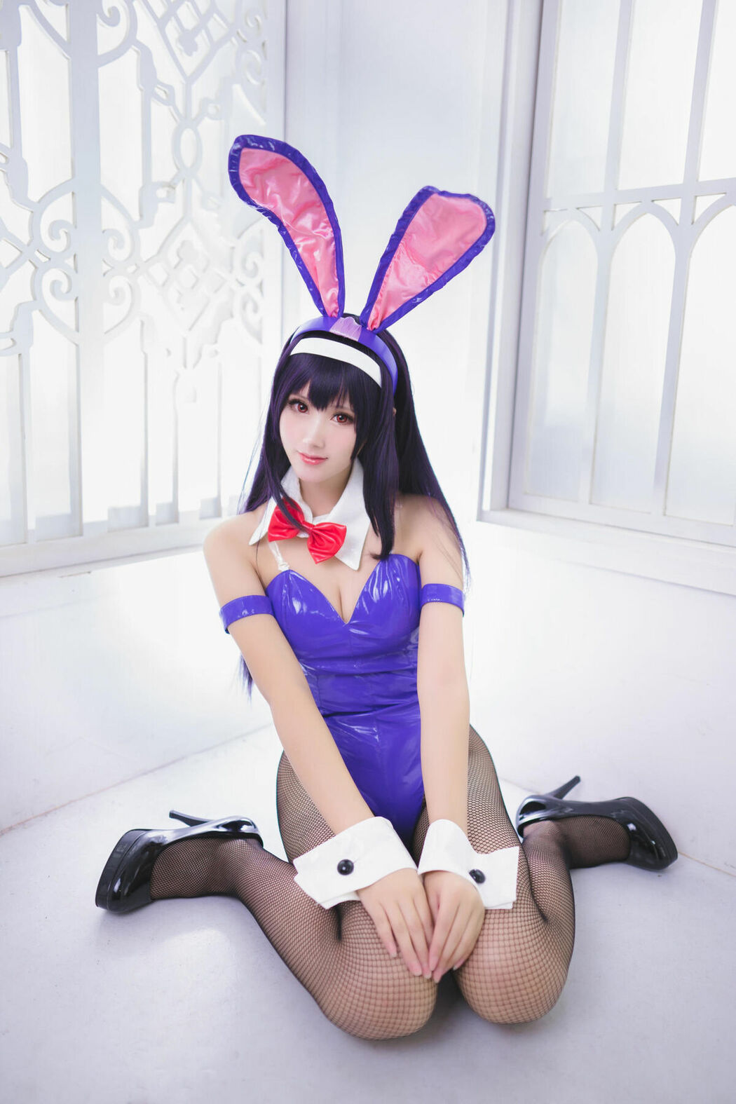 Coser@羽生三未 – 霞之丘诗羽兔女郎 (38P)