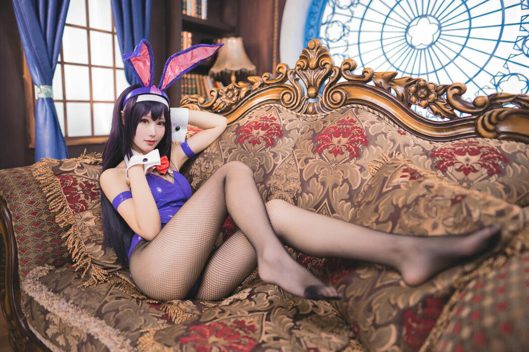 Coser@羽生三未 – 霞之丘诗羽兔女郎 (38P)