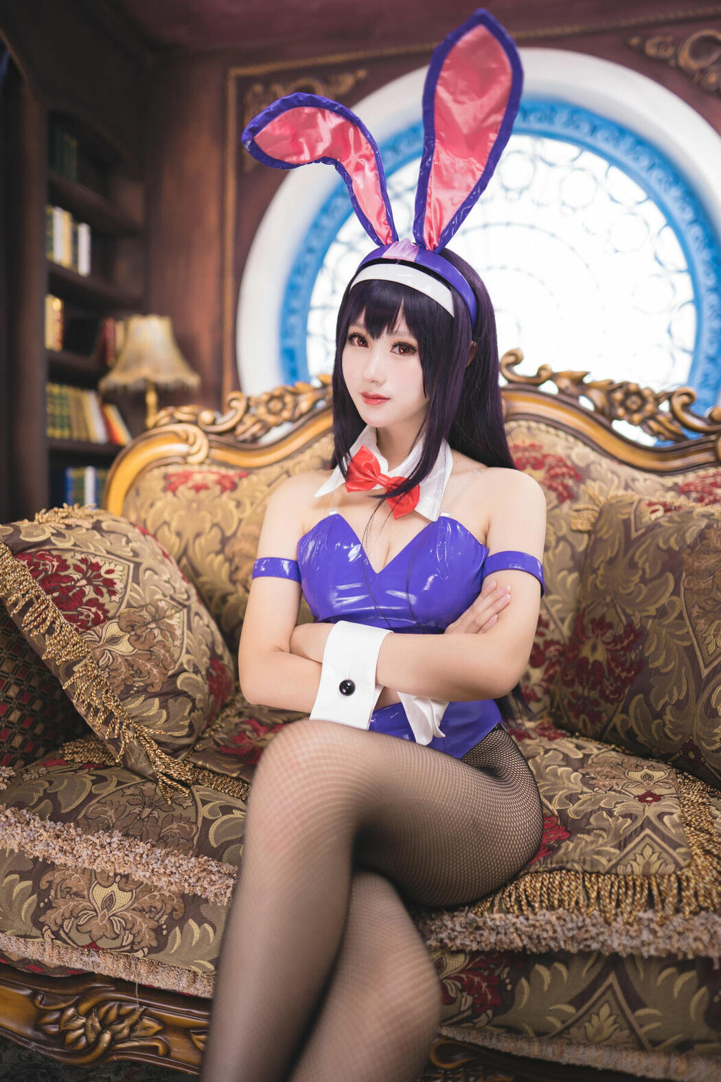 Coser@羽生三未 – 霞之丘诗羽兔女郎 (38P)