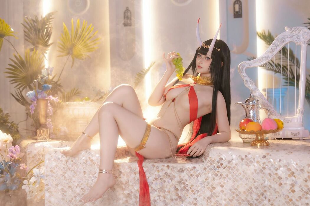 Coser@屿鱼 – 碧蓝航线 能代 赤纱浴影 (81P)