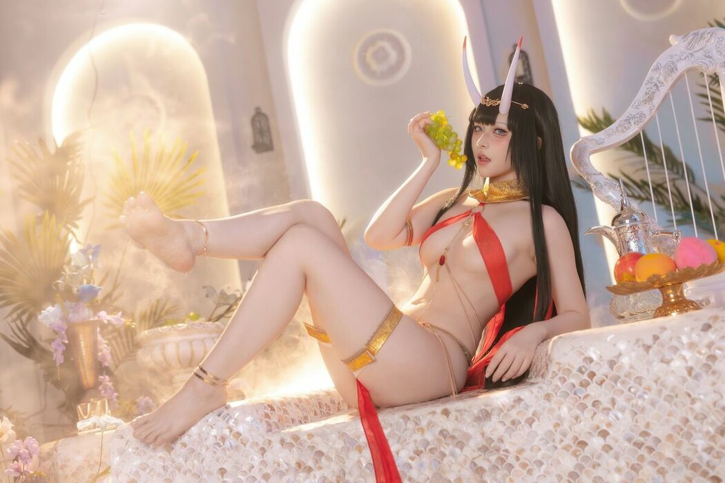 Coser@屿鱼 – 碧蓝航线 能代 赤纱浴影 (81P)