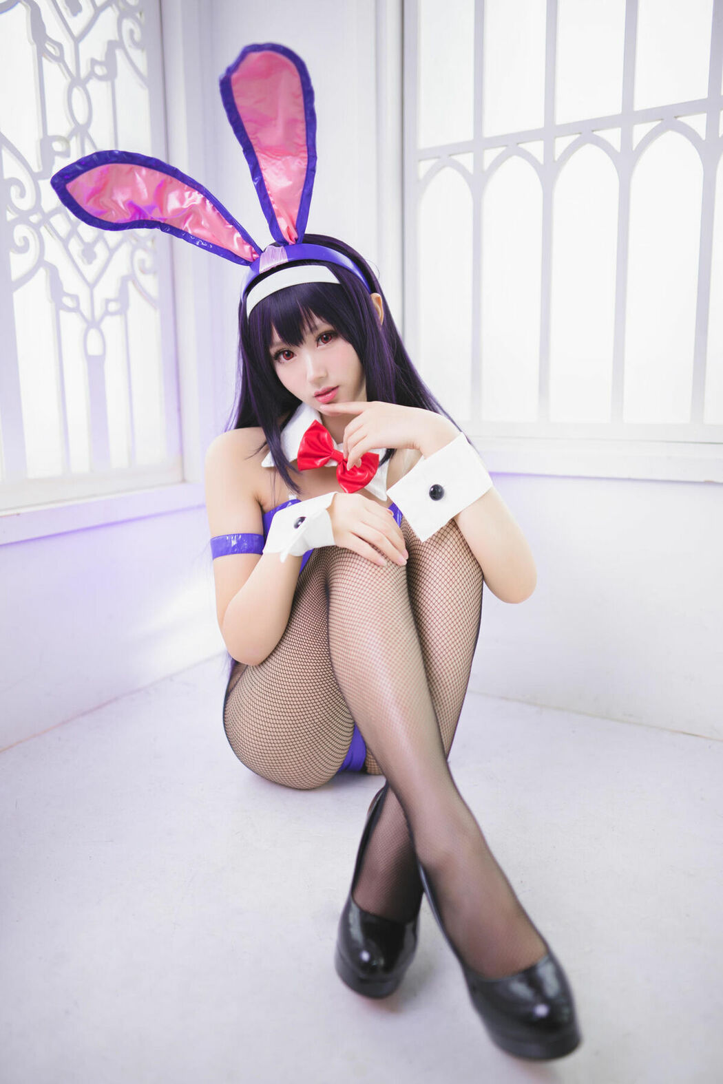 Coser@羽生三未 – 霞之丘诗羽兔女郎 (38P)