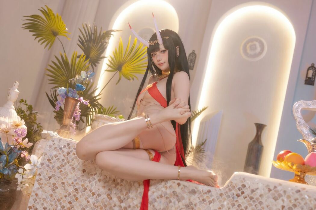 Coser@屿鱼 – 碧蓝航线 能代 赤纱浴影 (81P)