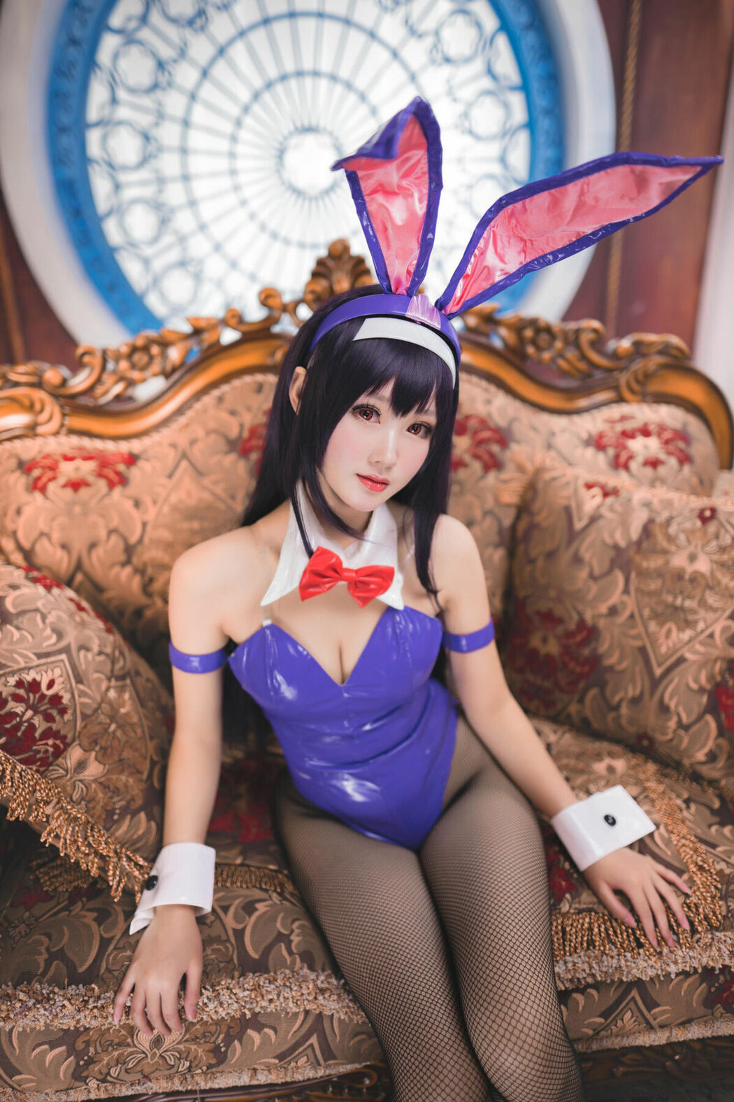 Coser@羽生三未 – 霞之丘诗羽兔女郎 (38P)