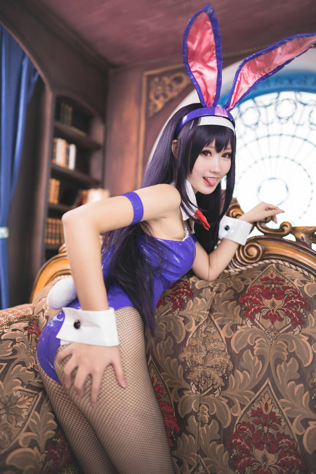 Coser@羽生三未 – 霞之丘诗羽兔女郎 (38P)