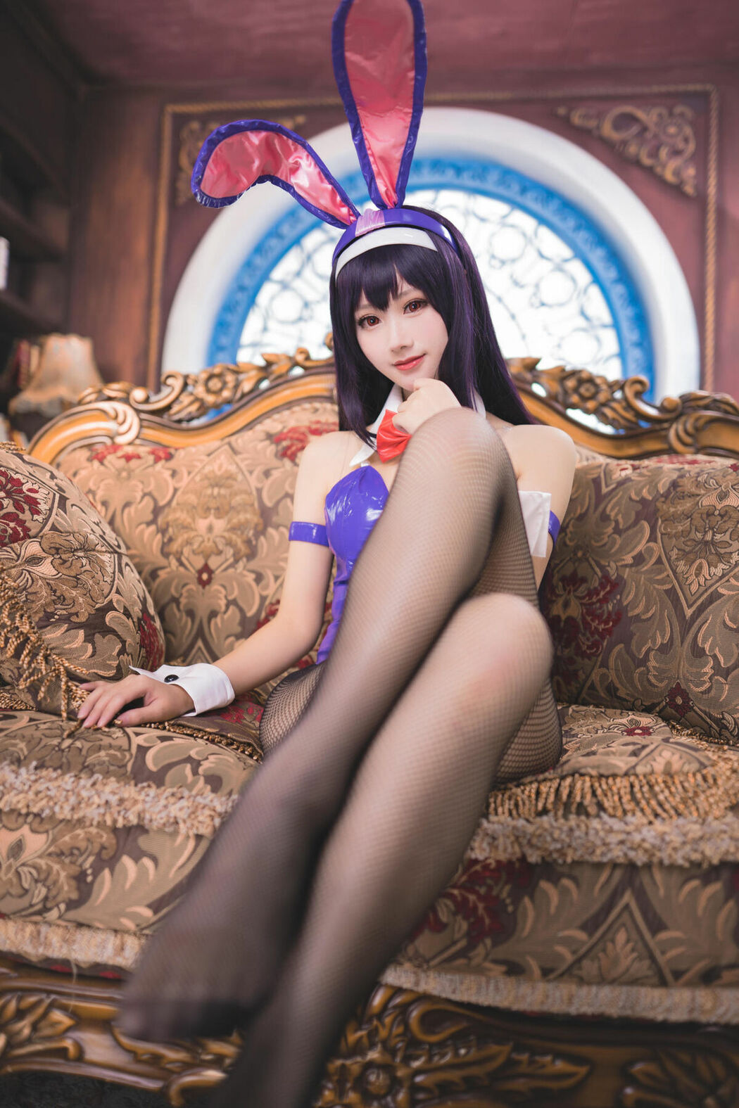 Coser@羽生三未 – 霞之丘诗羽兔女郎 (38P)