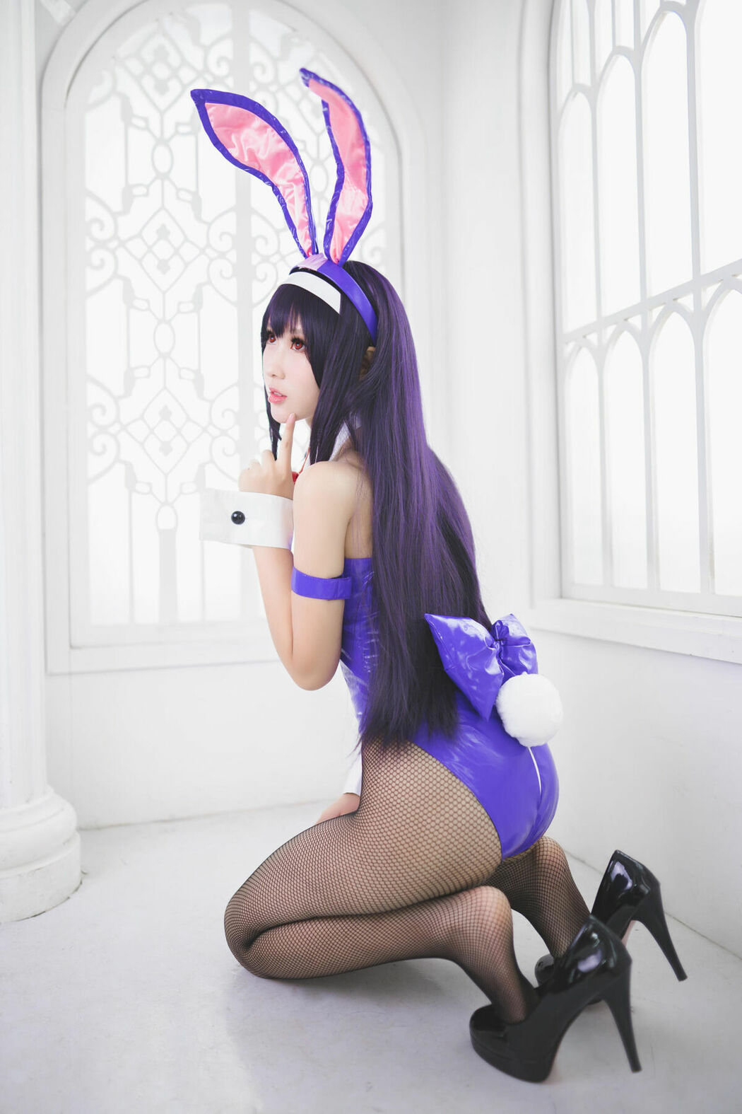 Coser@羽生三未 – 霞之丘诗羽兔女郎 (38P)