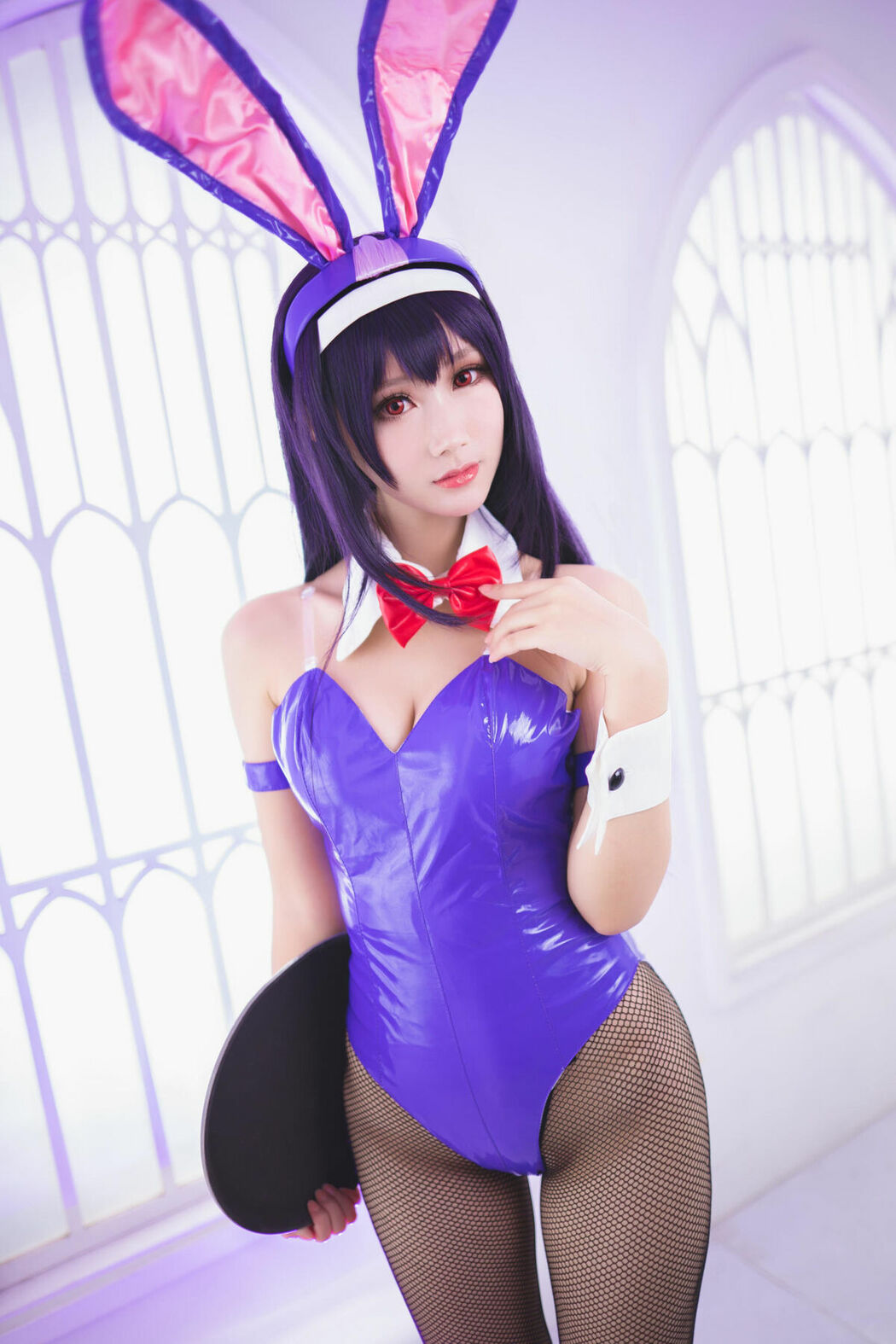 Coser@羽生三未 – 霞之丘诗羽兔女郎 (38P)