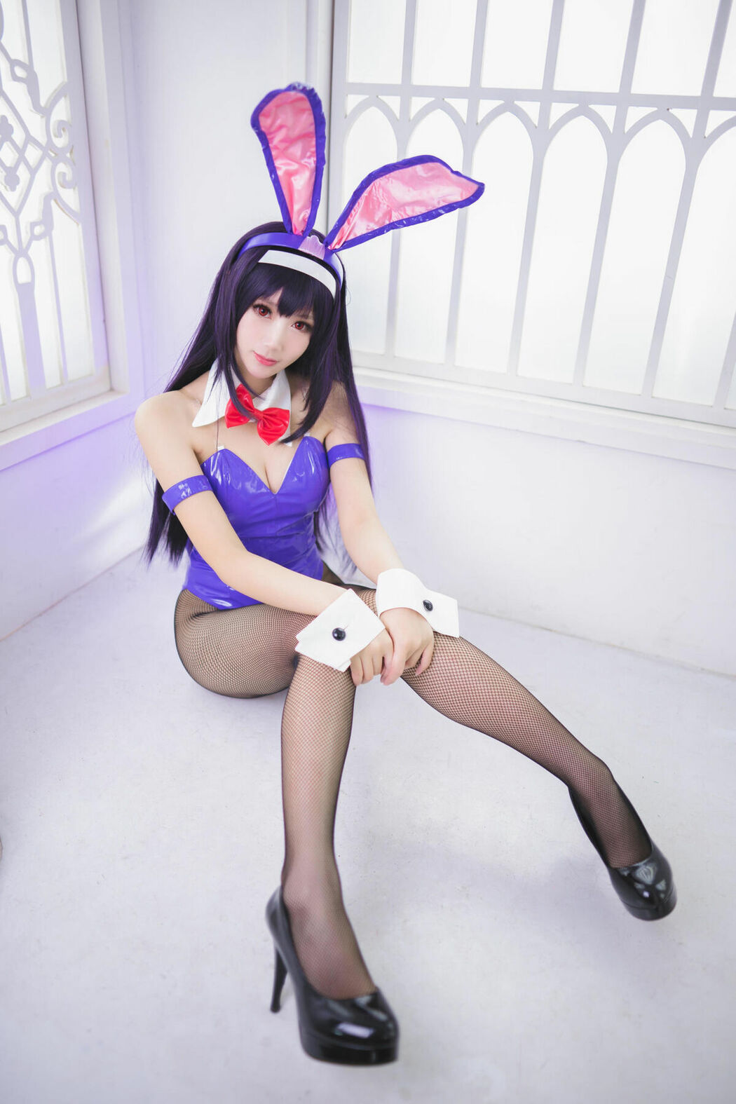 Coser@羽生三未 – 霞之丘诗羽兔女郎 (38P)