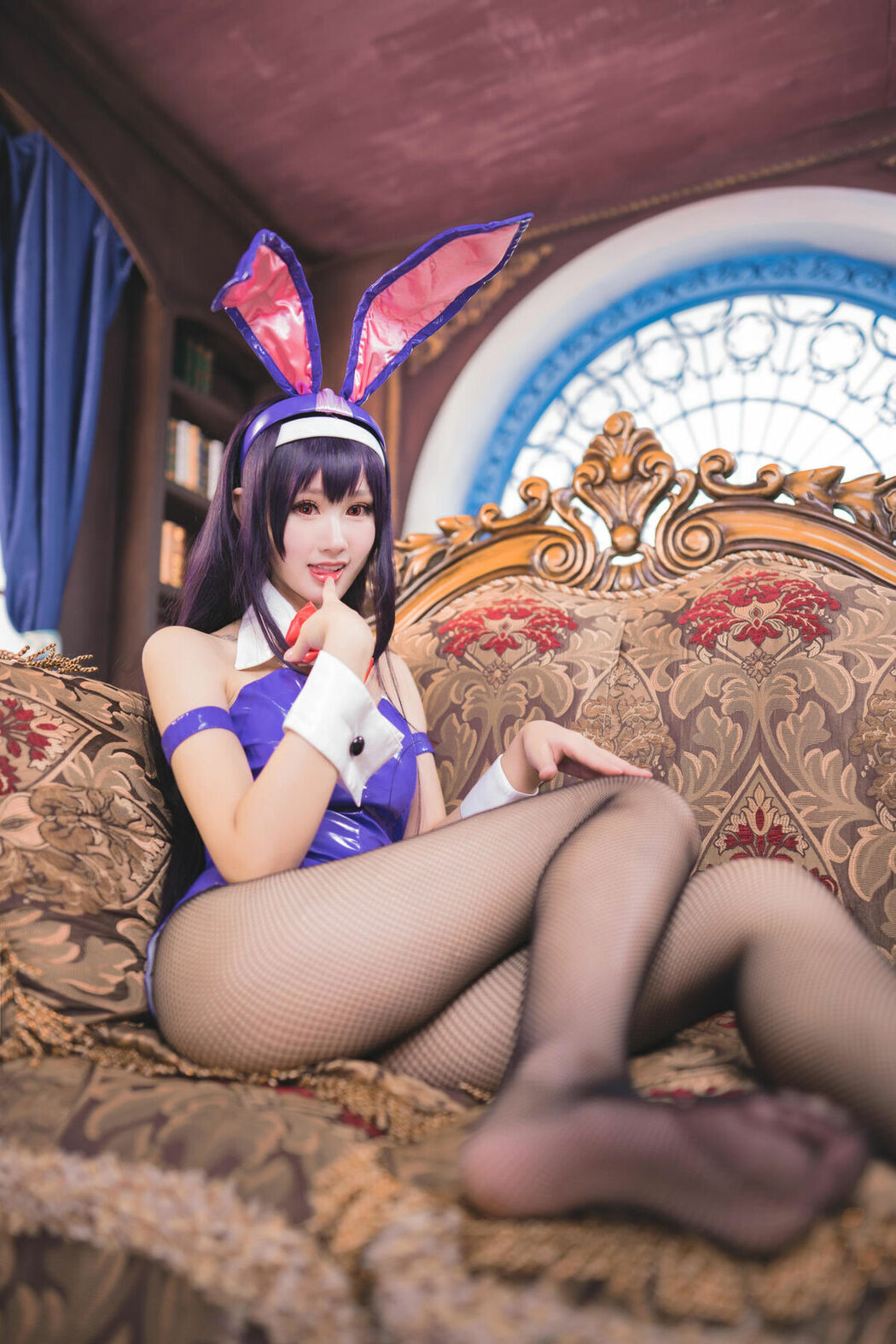 Coser@羽生三未 – 霞之丘诗羽兔女郎 (38P)