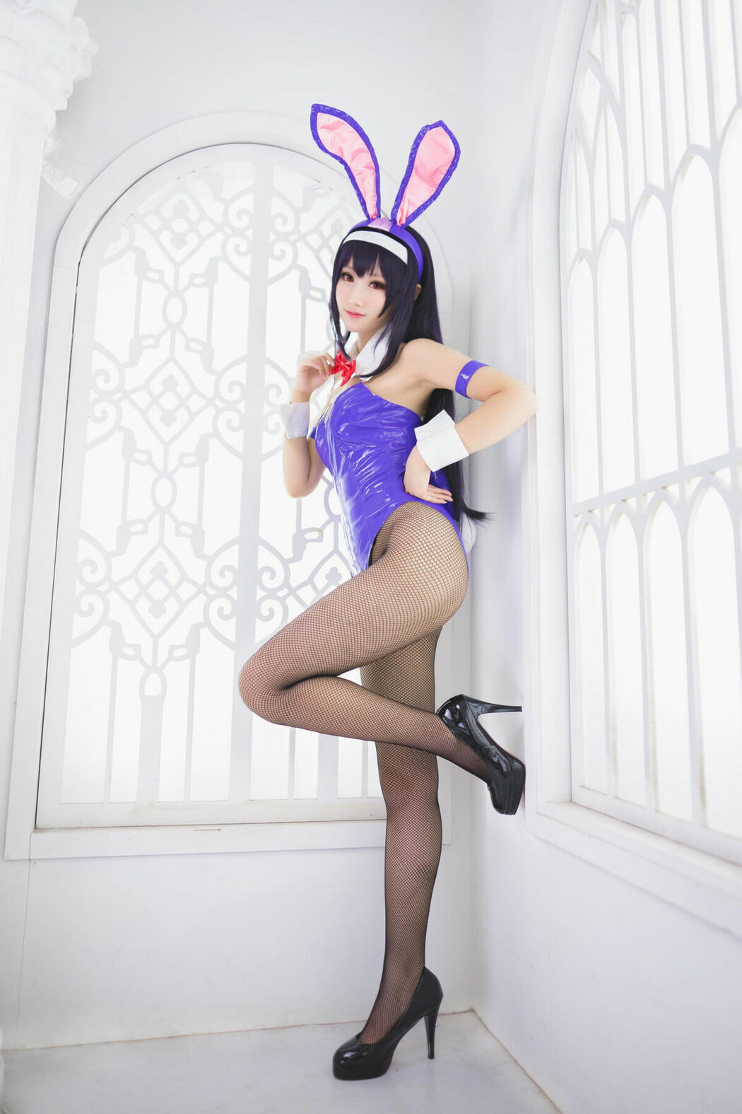 Coser@羽生三未 – 霞之丘诗羽兔女郎 (38P)