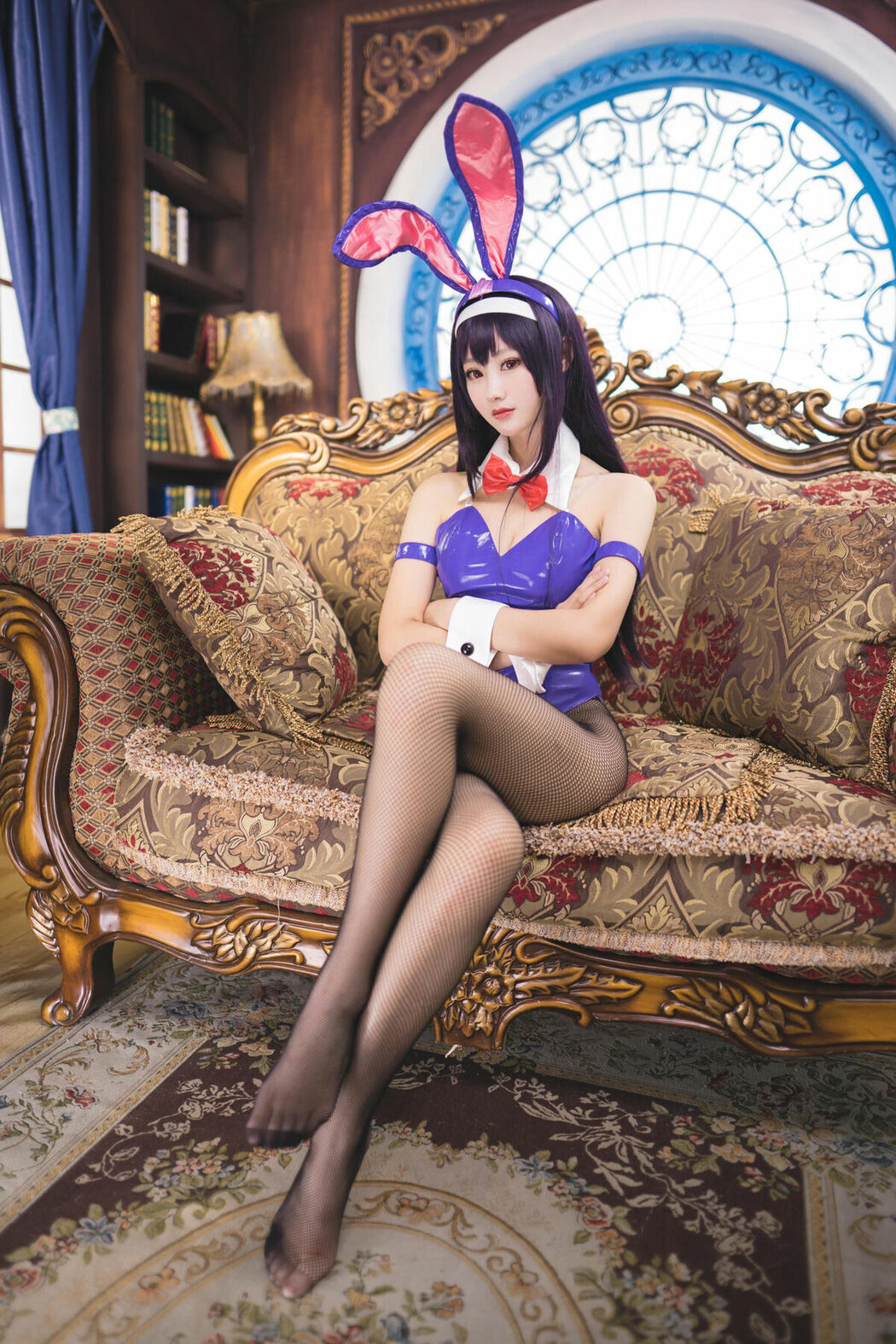 Coser@羽生三未 – 霞之丘诗羽兔女郎 (38P)