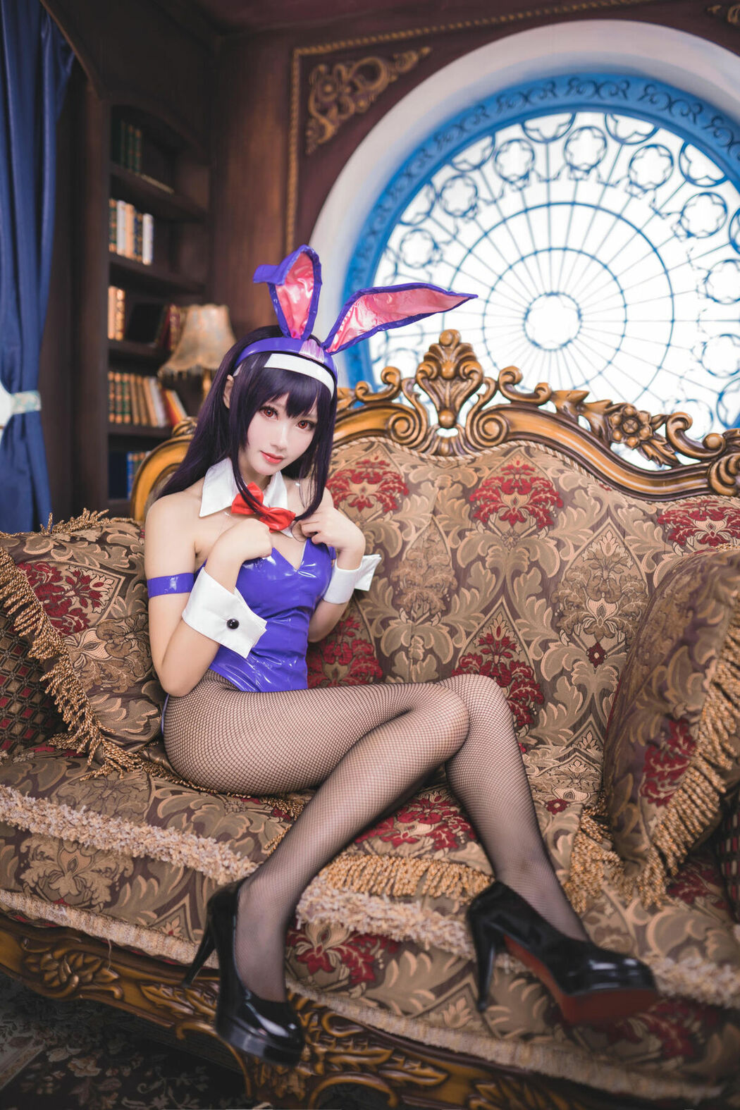 Coser@羽生三未 – 霞之丘诗羽兔女郎 (38P)