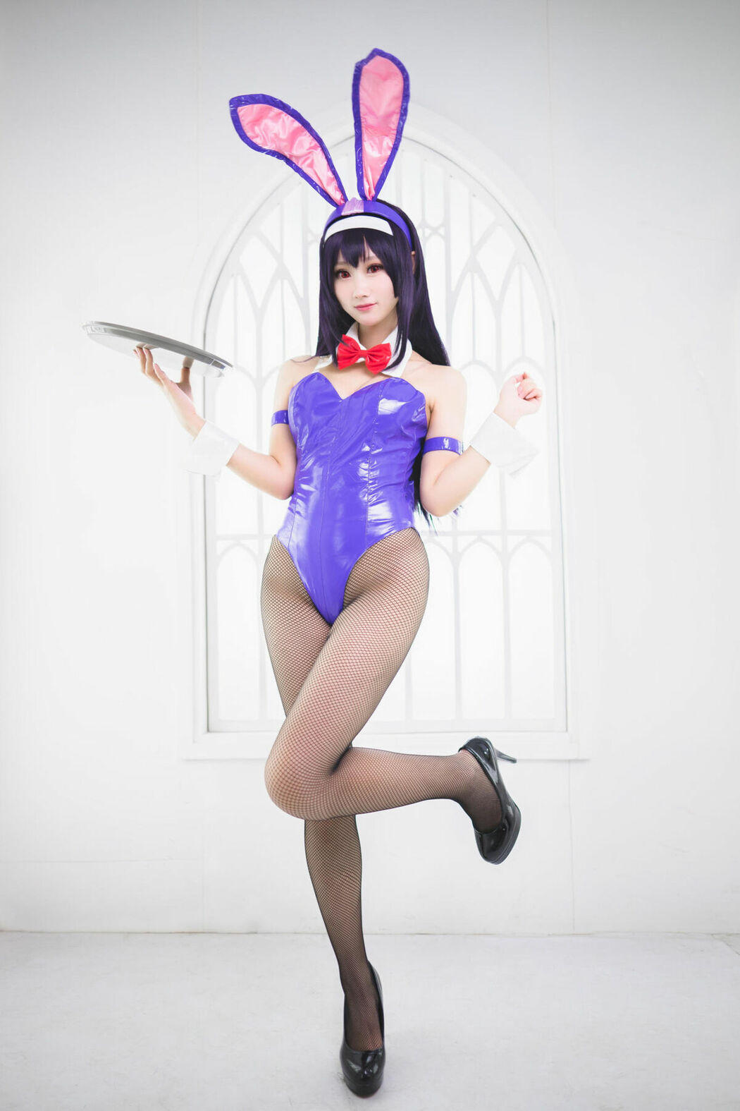 Coser@羽生三未 – 霞之丘诗羽兔女郎 (38P)
