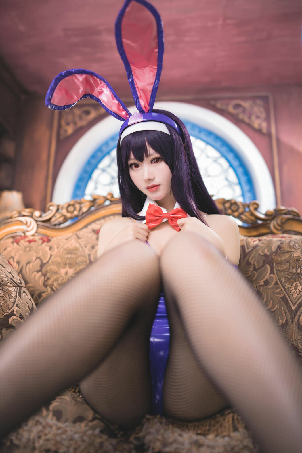 Coser@羽生三未 – 霞之丘诗羽兔女郎 (38P)
